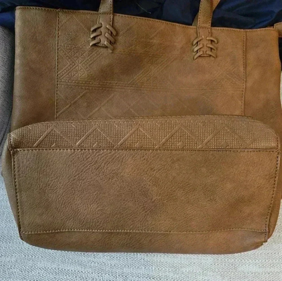 Cato's Western Leather Luxury Boho Chic Tote - Picture 5 of 6